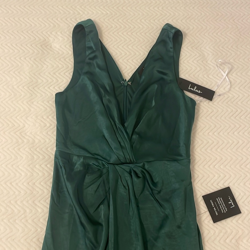 Green Long dress